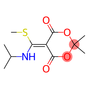 5-[(Isopropylamino)(methylthio)methylene]-2,2-dimethyl-1,3-dioxane-4,6-dione