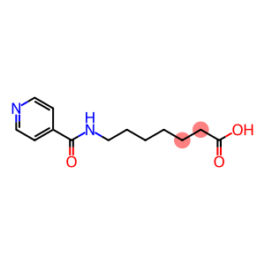 7-(isonicotinoylamino)heptanoic acid