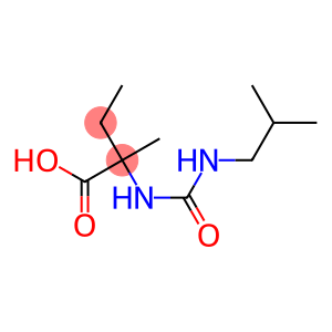 2-{[(isobutylamino)carbonyl]amino}-2-methylbutanoic acid