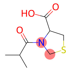 3-isobutyryl-1,3-thiazolidine-4-carboxylic acid