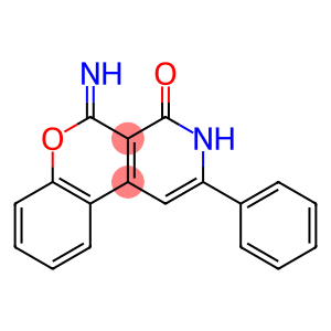5-Imino-2-phenyl-5H-[1]benzopyrano[3,4-c]pyridin-4(3H)-one