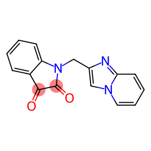 1-{imidazo[1,2-a]pyridin-2-ylmethyl}-2,3-dihydro-1H-indole-2,3-dione