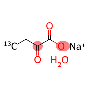 2-KETOBUTYRIC-4-13C ACID SODIUM SALT MONOHYDRATE