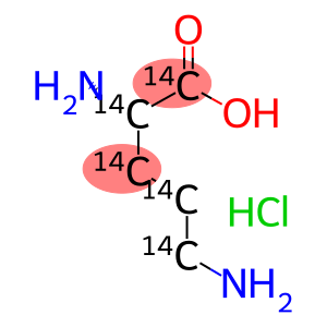 L-[U-14C]ORNITHINE HYDROCHLORIDE