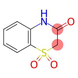 1lambda~6~,4-benzothiazine-1,1,3(2H,4H)-trione