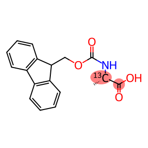 L-Alanine-2-13C,  N-Fmoc,  N-(9-Fluorenylmethoxycarbonyl)-L-alanine-2-13C