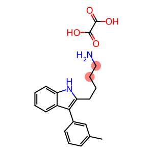 4-[3-(3-Methylphenyl)-1H-indol-2-YL]butan-1-amine oxalate