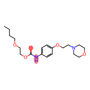 4-(2-Morpholinoethoxy)phenylcarbamic acid 2-butoxyethyl ester