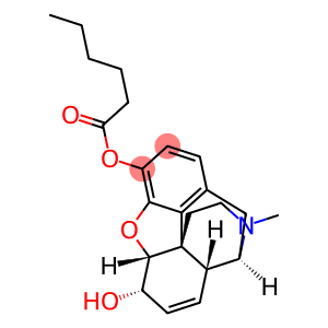 Morphine 3-hexanoate