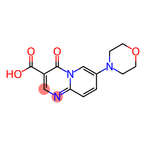7-morpholin-4-yl-4-oxo-4H-pyrido[1,2-a]pyrimidine-3-carboxylic acid