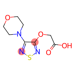 {[4-(4-morpholinyl)-1,2,5-thiadiazol-3-yl]oxy}acetic acid