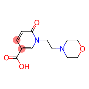 1-[2-(morpholin-4-yl)ethyl]-6-oxo-1,6-dihydropyridine-3-carboxylic acid