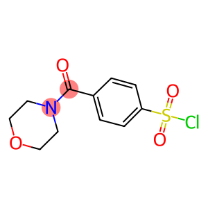4-(morpholin-4-ylcarbonyl)benzenesulfonyl chloride