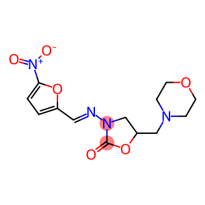 5-MORPHOLINOMETHYL-3-(5-NITROFURFURYLIDENEAMINO)OXAZOLIDON.