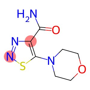 5-MORPHOLIN-4-YL-1,2,3-THIADIAZOLE-4-CARBOXAMIDE