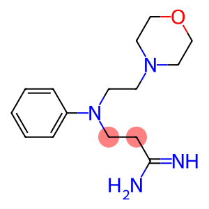 3-{[2-(morpholin-4-yl)ethyl](phenyl)amino}propanimidamide