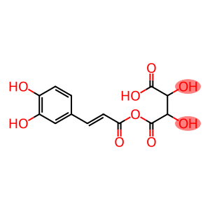 2-O-[3-(3,4-Dihydroxyphenyl)propenoyl]tartaric acid