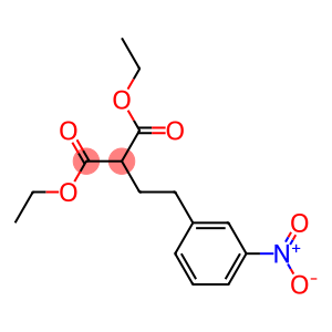 2-[2-(m-Nitrophenyl)ethyl]malonic acid diethyl ester