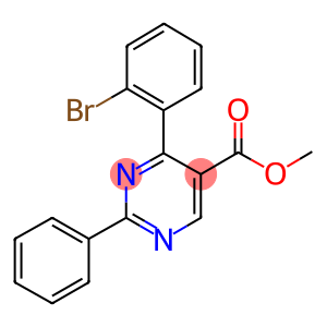 METHYL-2-PHENYL-4-(2-BROMOPHENYL)-5-PYRIMIDINE CARBOXYLATE
