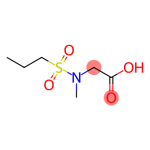 [methyl(propylsulfonyl)amino]acetic acid