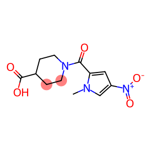 1-[(1-methyl-4-nitro-1H-pyrrol-2-yl)carbonyl]piperidine-4-carboxylic acid