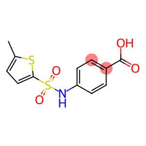 4-[(5-methylthiophene-2-)sulfonamido]benzoic acid