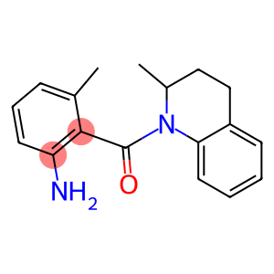 3-methyl-2-[(2-methyl-1,2,3,4-tetrahydroquinolin-1-yl)carbonyl]aniline