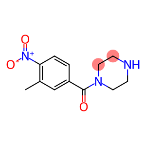 1-(3-METHYL-4-NITROBENZOYL)PIPERAZINE