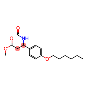 METHYL-3-FORMYLAMINO-3-(4-HEXYLOXYPHENYL)PROPIONATE