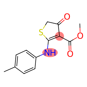 METHYL 2-[(4-METHYLPHENYL)AMINO]-4-OXO-4,5-DIHYDROTHIOPHENE-3-CARBOXYLATE