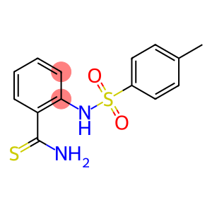 2-[(4-methylbenzene)sulfonamido]benzene-1-carbothioamide