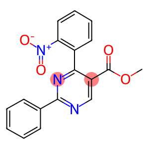 METHYL-2-PHENYL-4-(2-NITROPHENYL)-5-PYRIMIDINE CARBOXYLATE
