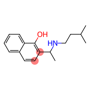 2-{1-[(3-methylbutyl)amino]ethyl}naphthalen-1-ol