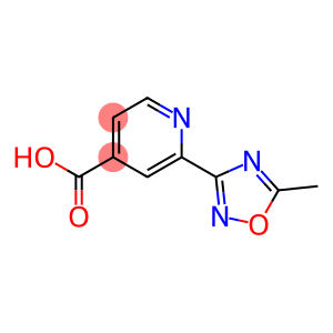 2-(5-Methyl-1,2,4-oxadiazol-3-yl)isonicotinic acid