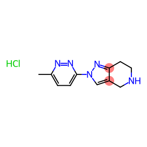 2-(6-METHYLPYRIDAZIN-3-YL)-4,5,6,7-TETRAHYDRO-2H-PYRAZOLO[4,3-C]PYRIDINE HYDROCHLORIDE