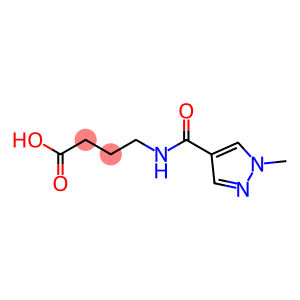 4-[(1-methyl-1H-pyrazol-4-yl)formamido]butanoic acid