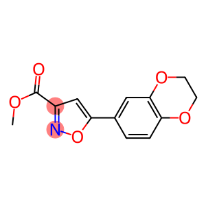 METHYL 5-(2,3-DIHYDROBENZO[B][1,4]DIOXIN-7-YL)ISOXAZOLE-3-CARBOXYLATE