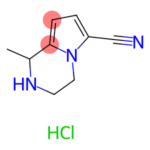 1-methyl-1,2,3,4-tetrahydropyrrolo[1,2-a]pyrazine-6-carbonitrile hydrochloride