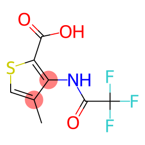 4-methyl-3-[(2,2,2-trifluoroacetyl)amino]thiophene-2-carboxylic acid