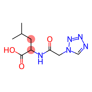 4-methyl-2-[(1H-tetrazol-1-ylacetyl)amino]pentanoic acid