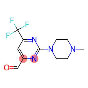 2-(4-甲基哌嗪-1-基)-6-三氟甲基嘧啶-4-甲醛