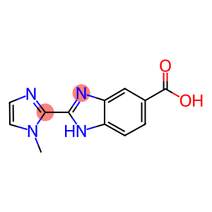 2-(1-METHYLIMIDAZOL-2-YL)-1H-BENZOIMIDAZOLE-5-CARBOXYLIC ACID