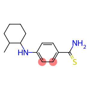 4-[(2-methylcyclohexyl)amino]benzene-1-carbothioamide