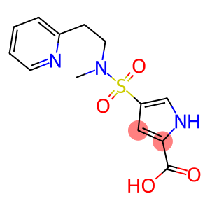 4-{methyl[2-(pyridin-2-yl)ethyl]sulfamoyl}-1H-pyrrole-2-carboxylic acid