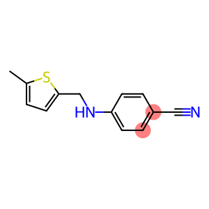 4-{[(5-methylthiophen-2-yl)methyl]amino}benzonitrile