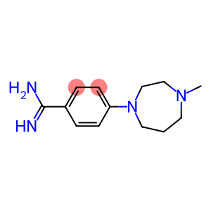 4-(4-methyl-1,4-diazepan-1-yl)benzene-1-carboximidamide