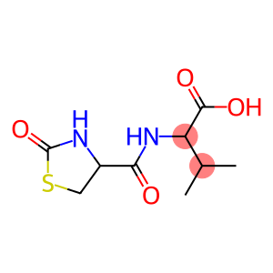 3-methyl-2-[(2-oxo-1,3-thiazolidin-4-yl)formamido]butanoic acid
