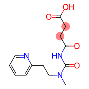 4-({methyl[2-(pyridin-2-yl)ethyl]carbamoyl}amino)-4-oxobutanoic acid