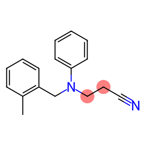 3-{[(2-methylphenyl)methyl](phenyl)amino}propanenitrile