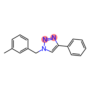 1-(3-Methylbenzyl)-4-phenyl-1H-1,2,3-triazole